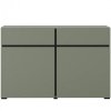Komoda CROSI 45 zielony / czarny